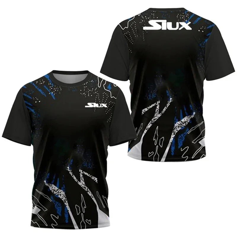 Summer SIUX Men's quick drying T-shirt Sweat running sweatshirt Short sleeve Breathable badminton tennis volleyball blazer