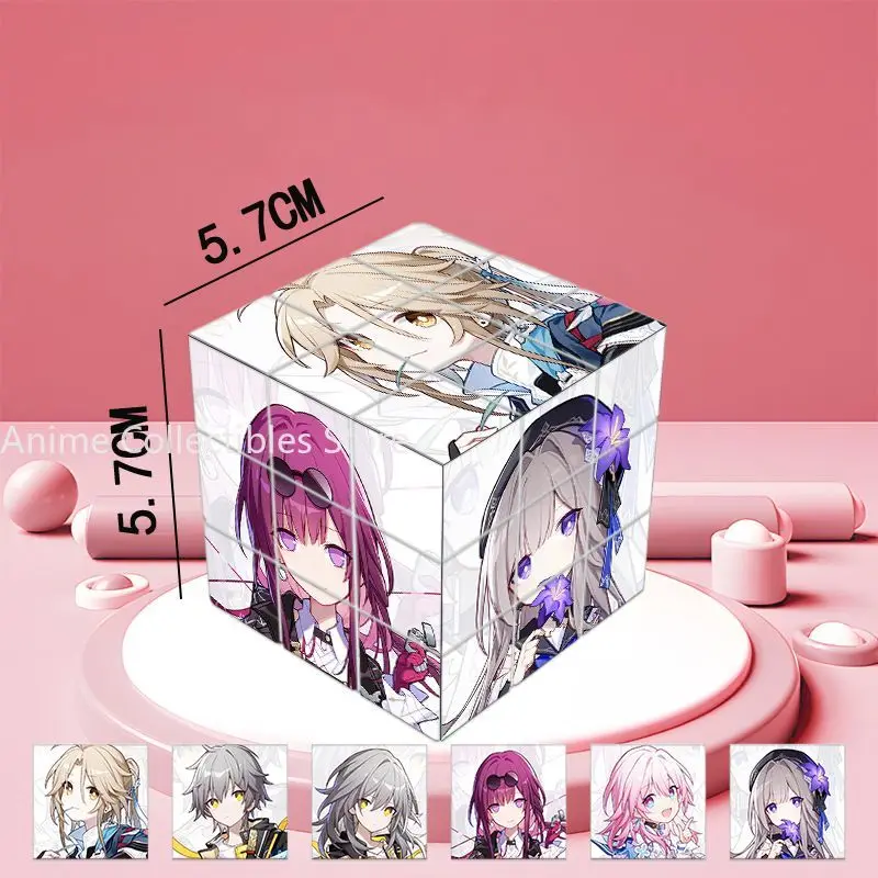 

Honkai: Star Rail Jing Yuan аниме Magic Cube мультфильм забавная головоломка для снятия стресса профессиональная гладкая скорость игры игрушки подарки