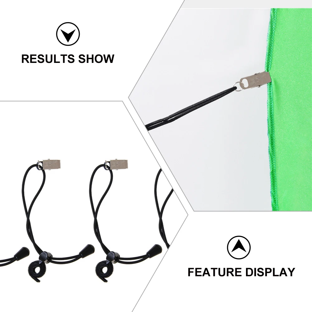 

6 Pcs Background Cloth Clip Fixed Clothes Clips Peg Photo Clamps Backdrop Nylon Plate