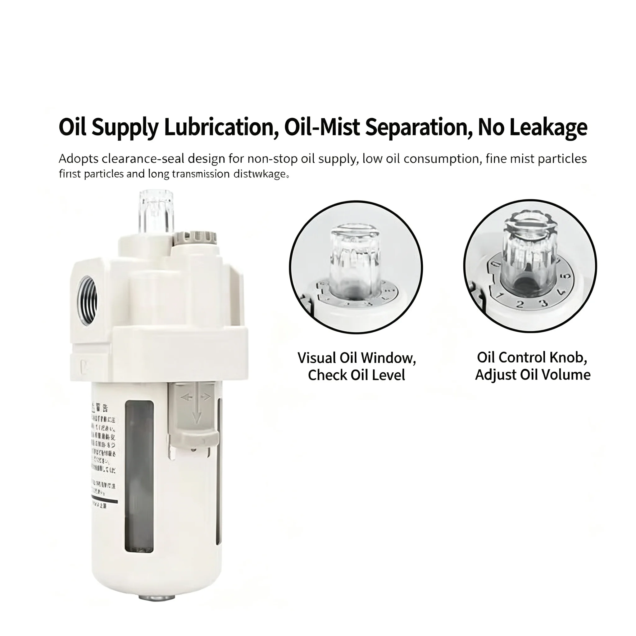 Source Treatment AL Oil Mist Device AL20 30 40-M5 02 03 04 10-A/C-A Efficient Cylinder Lubrication Device Brand Air
