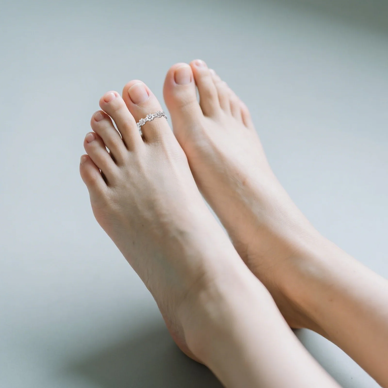12 Buah Set Cincin Jari Kaki Vintage yang Dapat Disesuaikan Perhiasan Kaki Wanita Hadiah Musim Panas yang Sempurna Cincin Jari Kaki yang Chic Perhiasan Kaki
