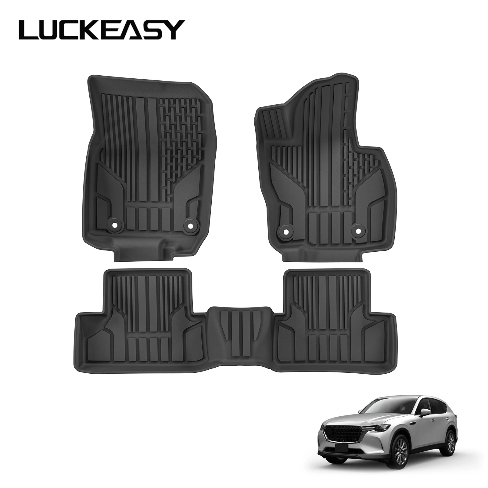 

Для Mazda CX-60 CX60 KH Series 2022-2024 Автомобильные коврики Защитный коврик Аксессуары Коврик для багажника Только подходит для правого руля