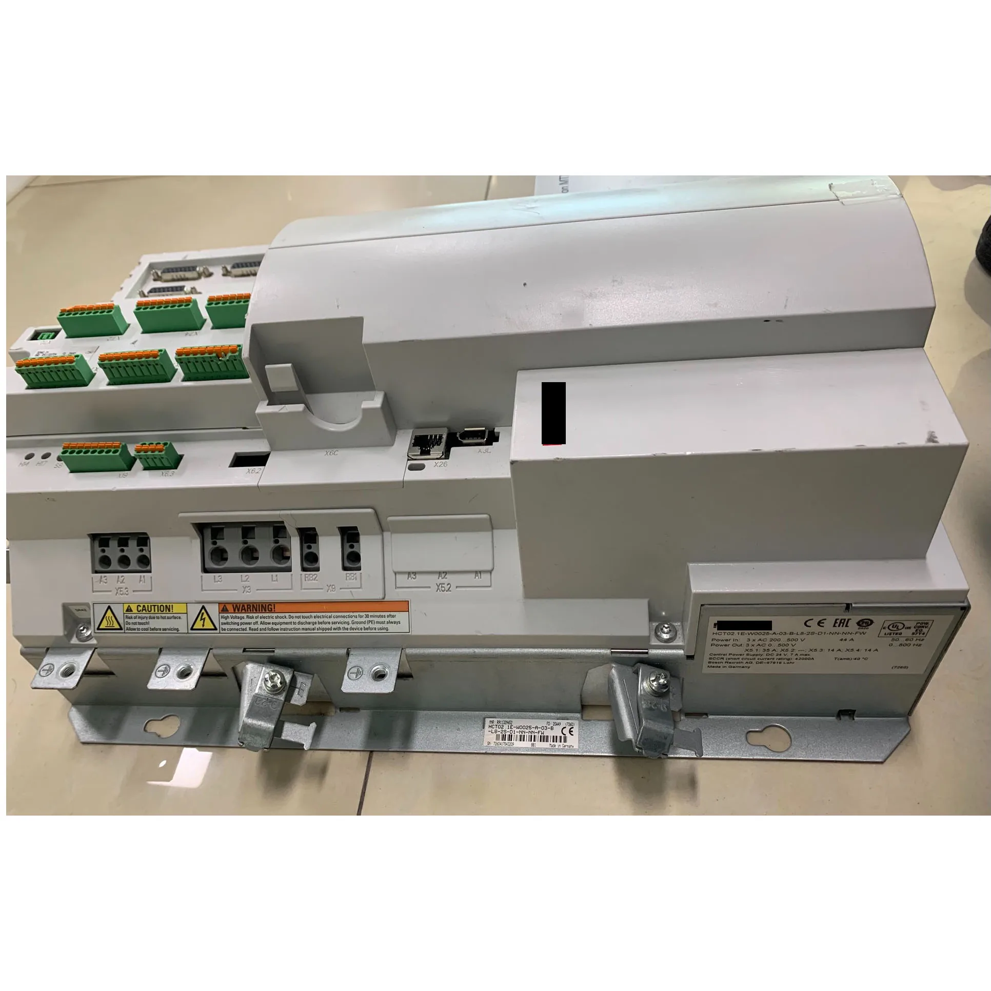 HCT02.1E-W0025-A-03-B-L8-2S-D1-NN-NN-FW  Controller    With warranty