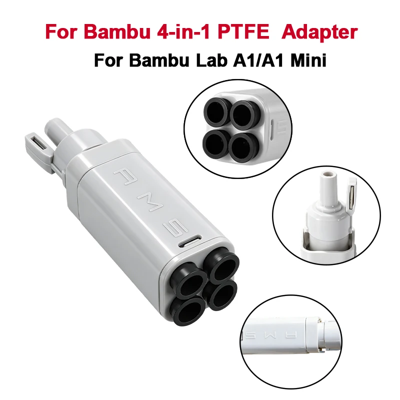 

Bambu Lab 3D Printer AMS Filament Hub Five Way Components Switch Consumables Multi-Color Printing For Bambulab A1/A1 Mini Parts