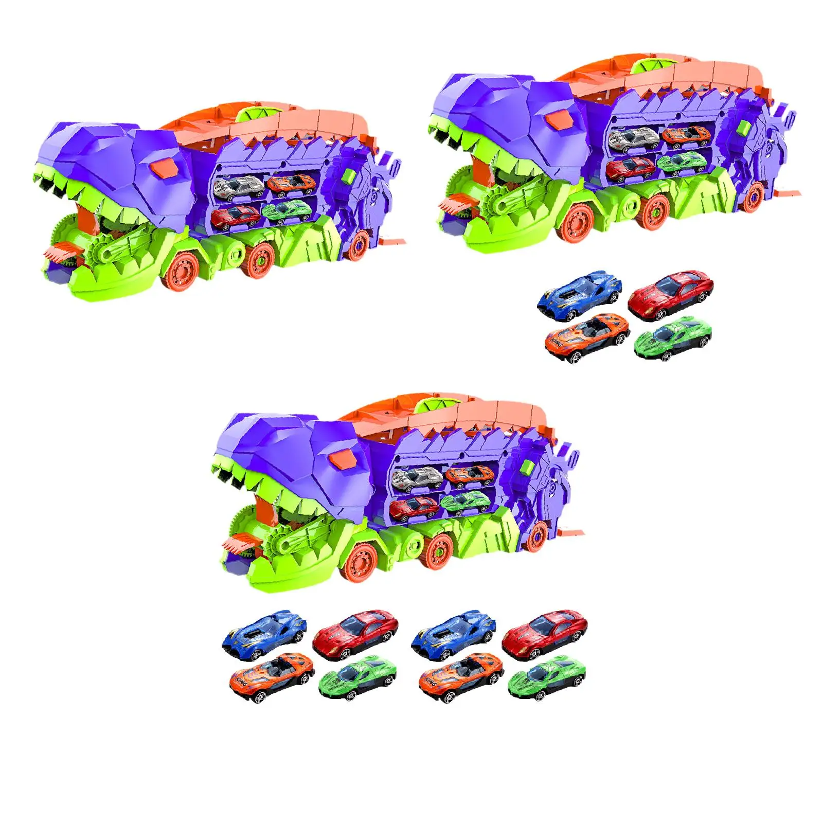 Dinosaur Eating Cars Hand Eye Coordination Creative Mini Cars Dinosaur Toys