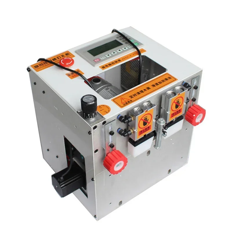 

High Speed Bench Side Hole Machine Stealth Slotting and Drilling Machine Three in One Wood Pin Hole Horizontal Laser Plate