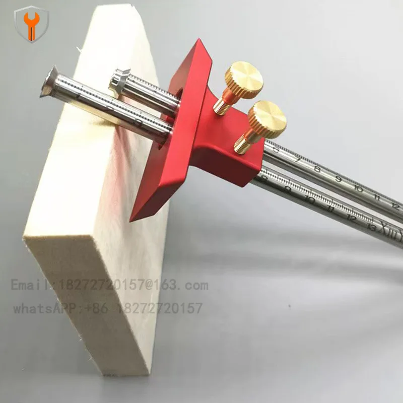 Wood Mortise and Mortise Marker Double-Ended Scribe Blade European-Style Double-Ended Woodworking Marker Woodworking Tool