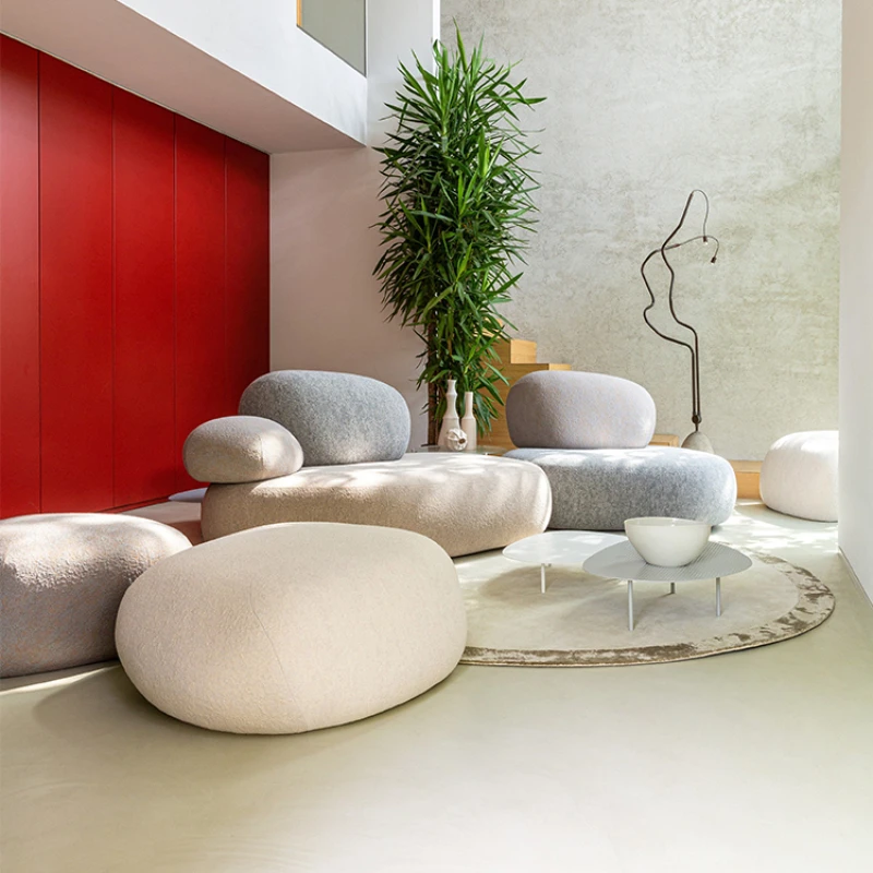 

Pebble sofa living room module combination sofa