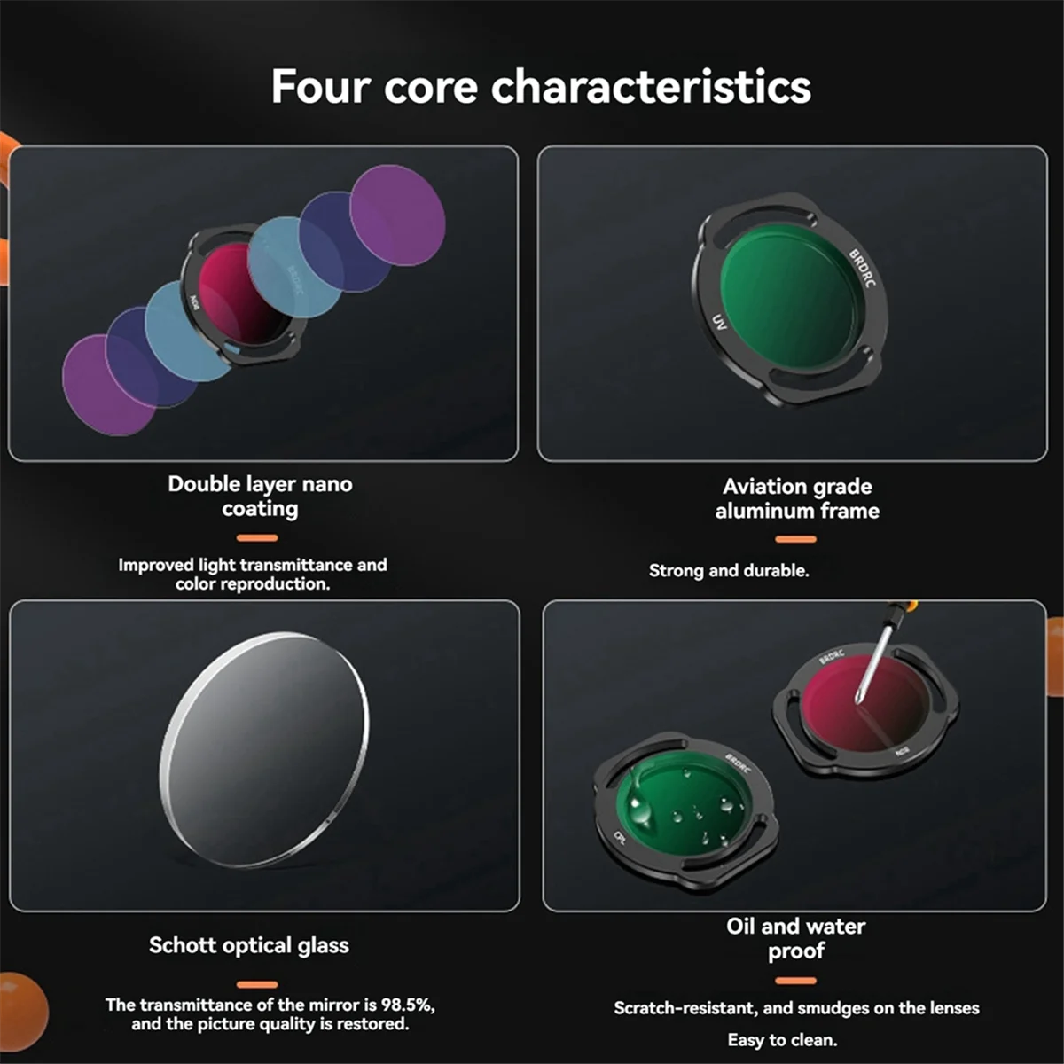 

M85K подходит для Neo-фильтра, фильтра с УФ-защитой, ND-фильтра, портативного дрона, аксессуары для поляризационного фильтра CPL