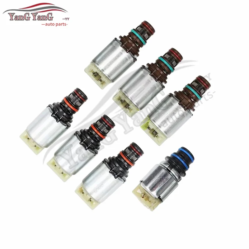 6R80 Transmission Valve Body Solenoid Kit Fit for Ford Explorer Ranger Mustang Territory Transit Everest F-150 2011-2017 7PCS