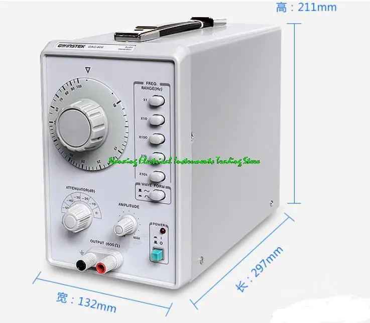 GAG-810 Audio Generator signal generator Sine wave square wave output10Hz- 1MHz