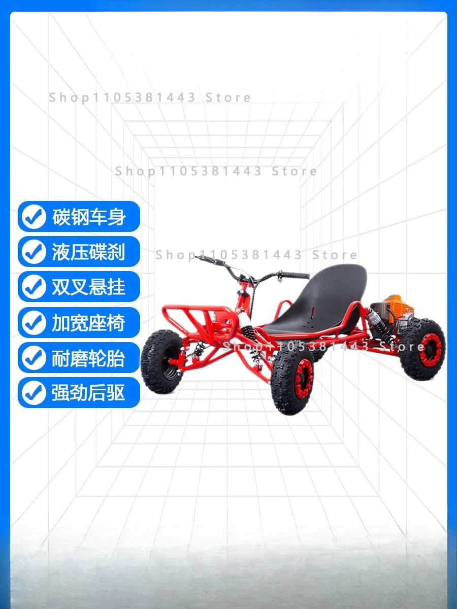 Gas Powered for Adults Kids All Terrain Off Road Beach Buggy High Performance Drift Go Kart
