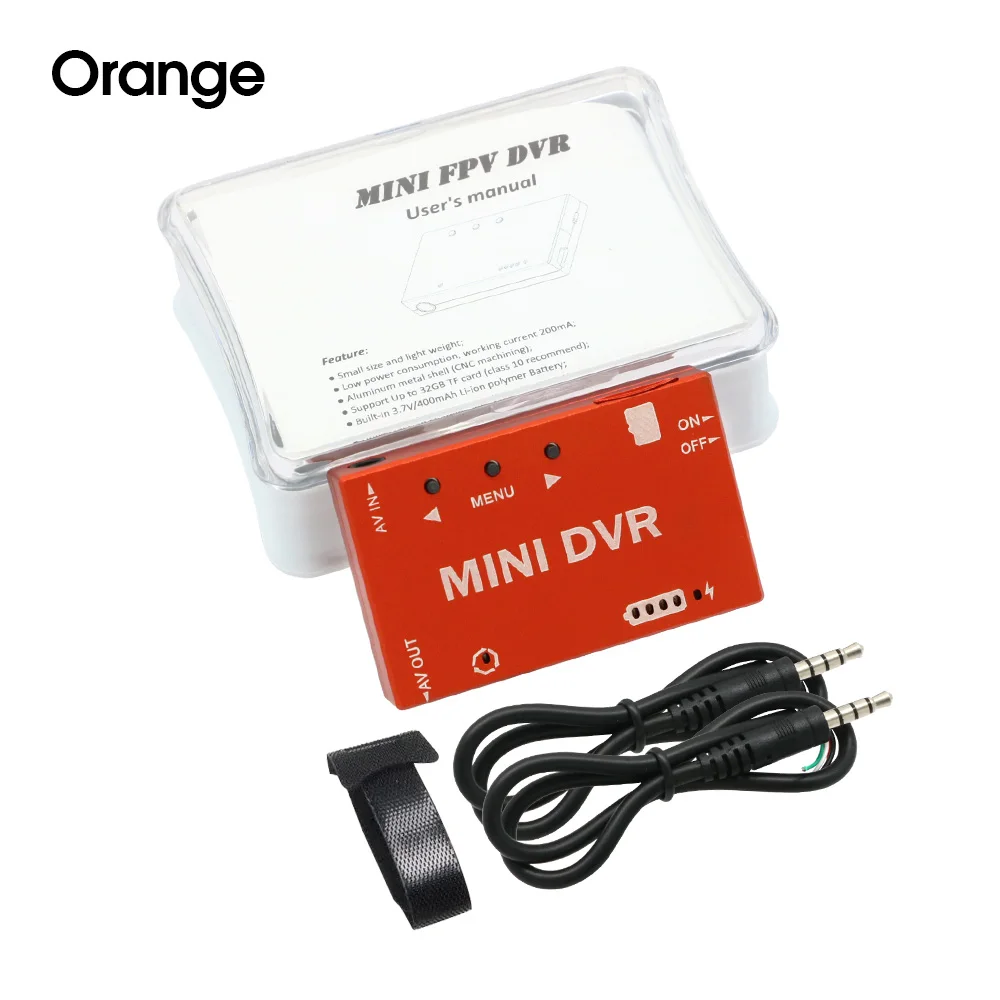 FPV-recorder Mini FPV DVR-module NTSC/PAL schakelbaar Ingebouwde batterij Video Audio FPV-recorder voor RC-modellen Racing FPV Drone - afbeelding 1