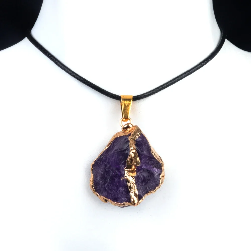 Natural Irregular Shape Stone Pendants for DIY Jewellery Making