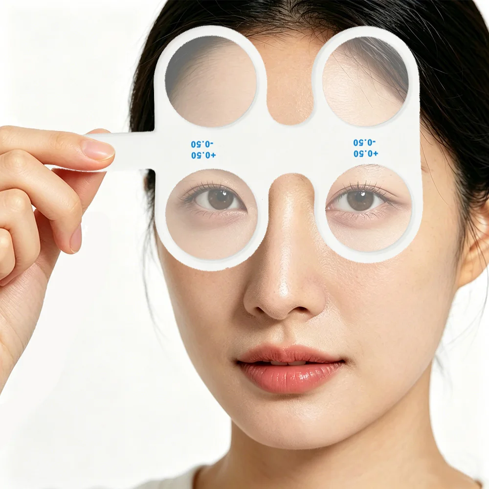 4-Lens Optical Flipper FL-1 Ophthalmic Occluder Eye Trainer for Professional Optometry and Daily Vision Correction Training