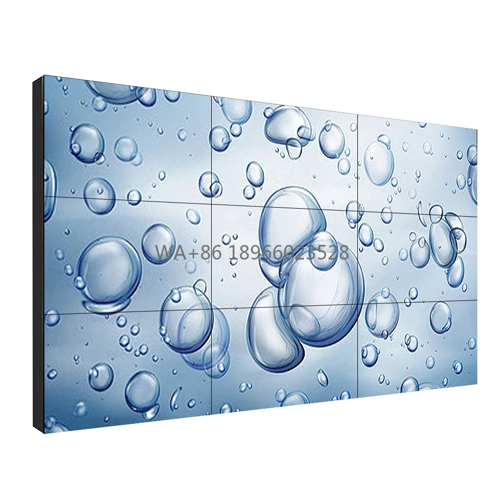46 Inch ultra Narrow Edge 1.7mm Seam 2x3 LCD TV Wall Display  Monitor