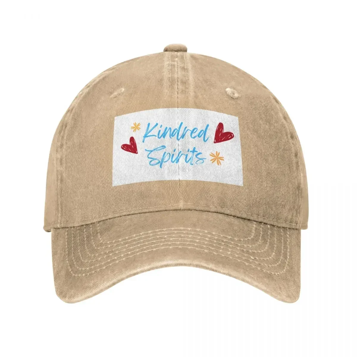 Kindred Spirits w/ doodles Baseball Cap Hat Baseball Cap Military Tactical Cap luxury caps Hats For Men Women's