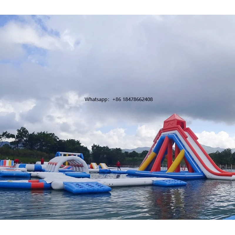 

Customized Waterpark Giant Inflatable Water Park Equipment High Quality Floating Inflatable Aqua Park