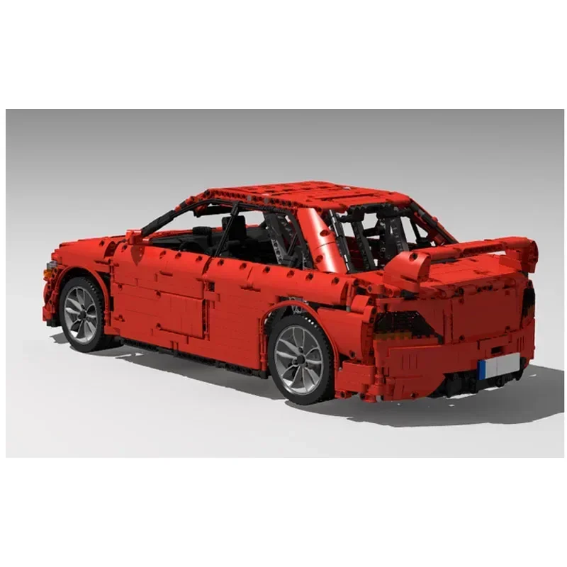 MOC-94615 Red New Evo 9 Supercar Assembly Stitching Building Block Model 2341 Parts MOC Creative Building Block Toy Gift