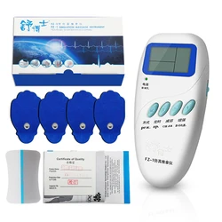 Myostimulator Microcurrents Muscle Stimulator FZ-1 Lcd Niedrigen Frequenz Vibration Massager Für Taille halswirbelsäule Russische manuelle