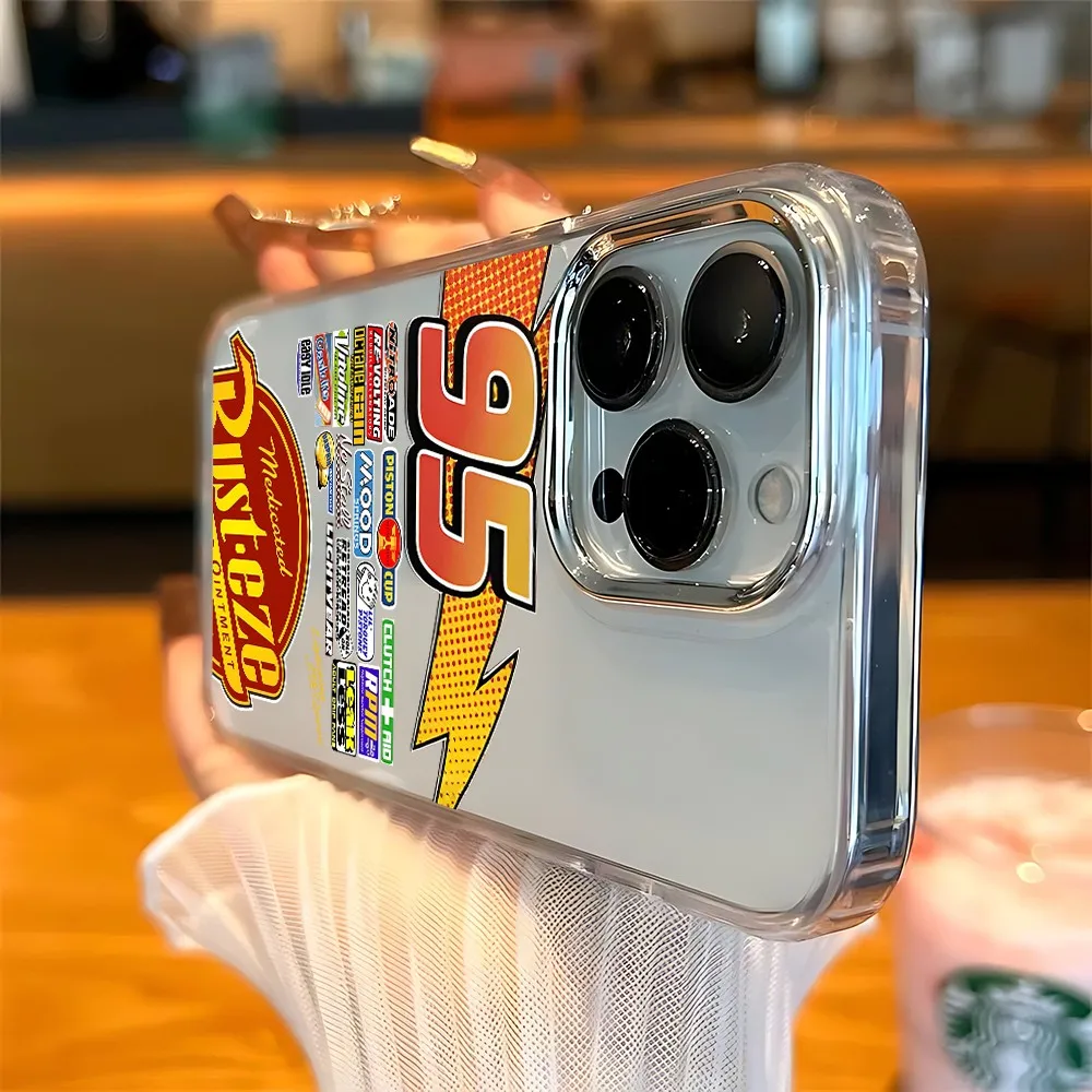 Cars Lightning McQueen 95 Handyhülle für Samsung Galaxy S25 S24 S23 S22 S21 S20 Note 20 FE Ultra Edge Plus 4G 5G Soft Cover