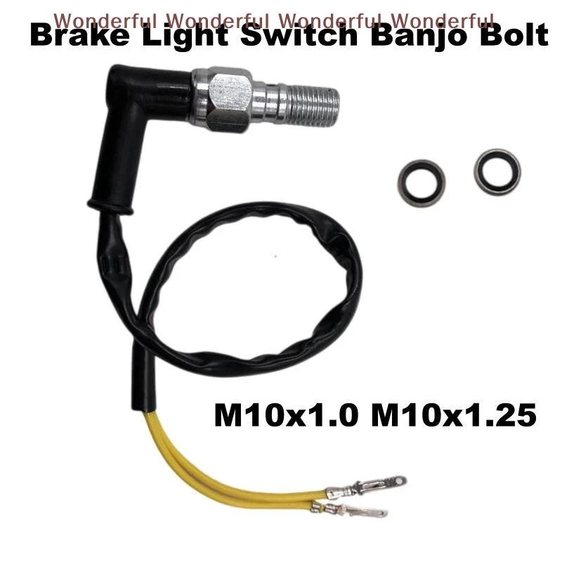 All Weather 1Set Motorcycle Hydraulic Brake Light Switch Reliable Work for EXC EXCF SX SXF XCF  Offroad Motorcycles