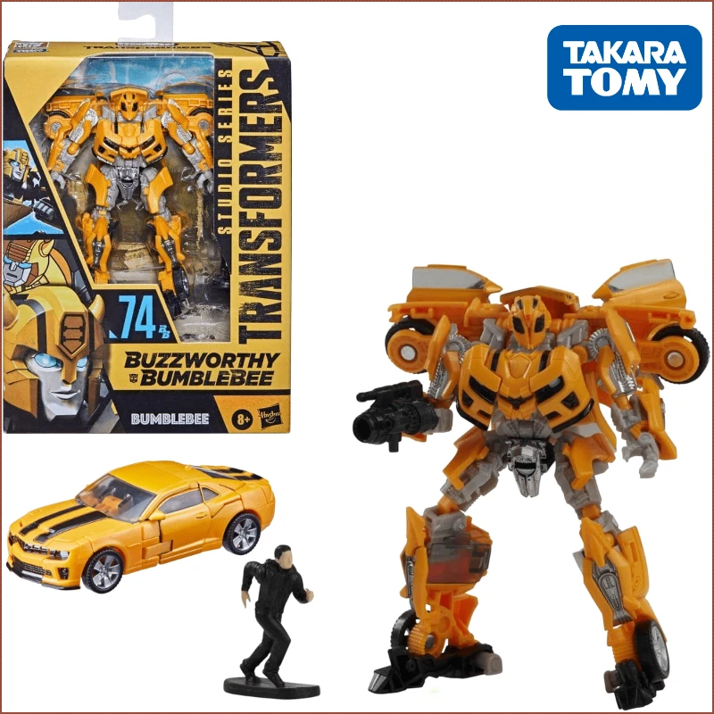 

In Stock Transformers SS Series BB Limited SS-74BB Bumblebee ROTF Collect Figure Anime Robot Anime Action Models Kid Gift Stitch