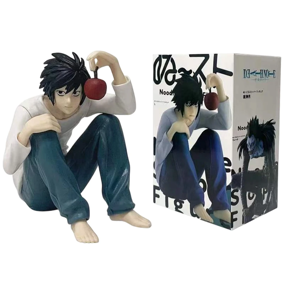 Auf Lager Death Note Anime Figur L·Lawliet Actionfigur PVC Sammlerstück Skulptur Modell Tischdekoration Spielzeug Weihnachtsgeschenke – Detail 1