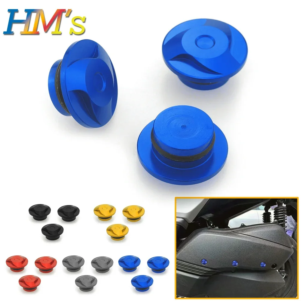 

For Yamaha Xmax250 Xmax300 Motorcycle Accessories Modified Air Filter Decorative Screws Filter Outer Cover Screws