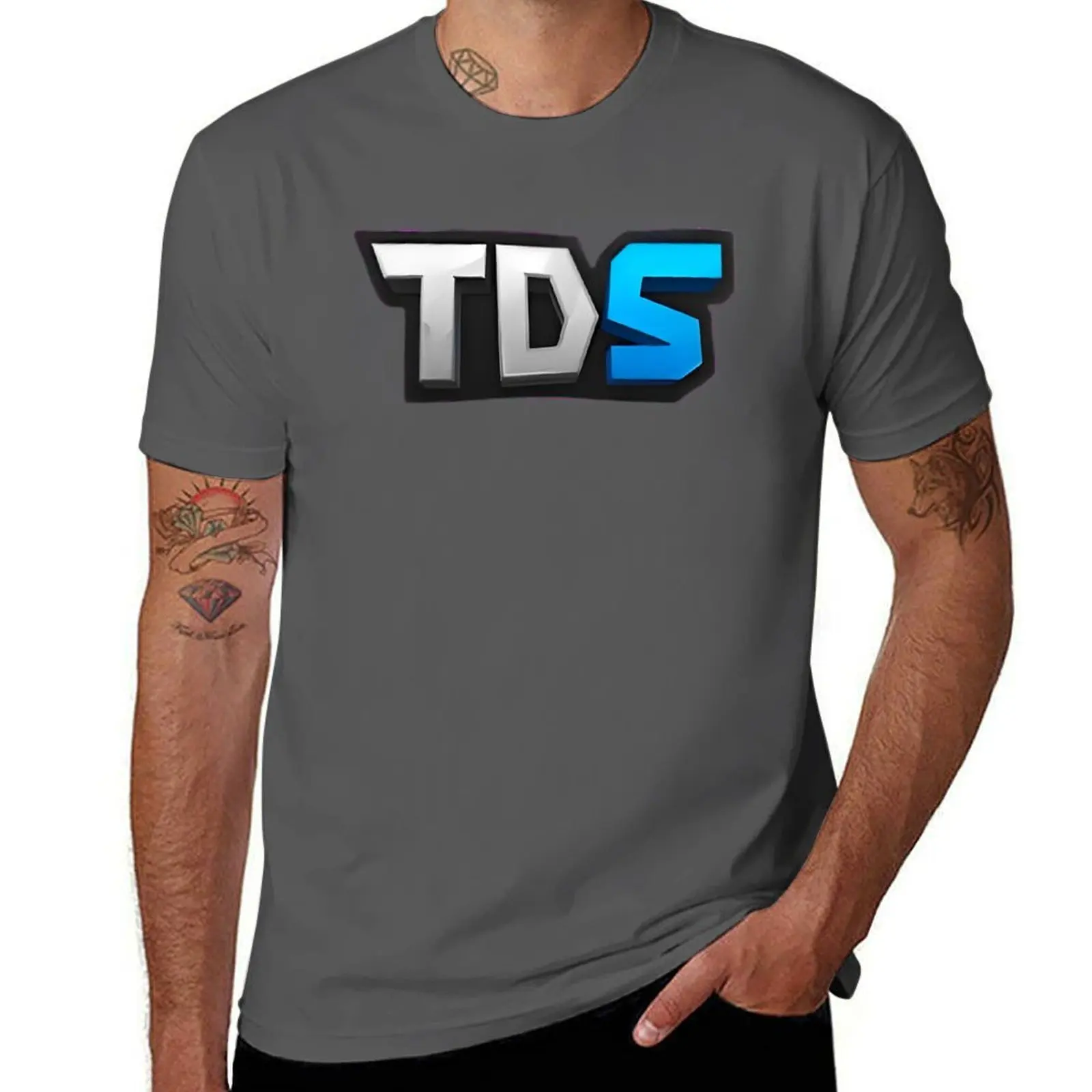 

Tower Defense Simulator (TDS) T-Shirt Casual Pattern Print Tee Shirt