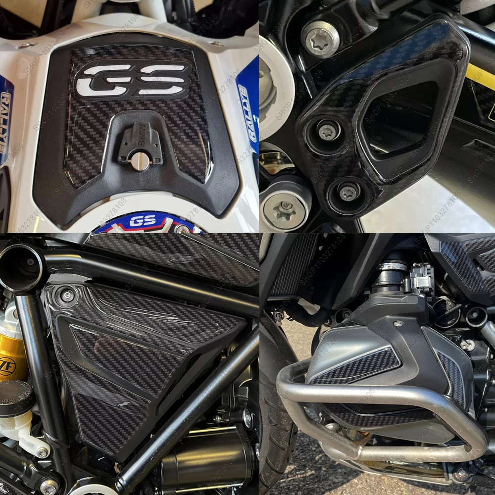 Für R1250GS Adventure 2021-2023 3D Epoxidharz Aufkleber Motorrad Tank Pad Schutz Aufkleber Neue Wasserdichte Dekorative Aufkleber