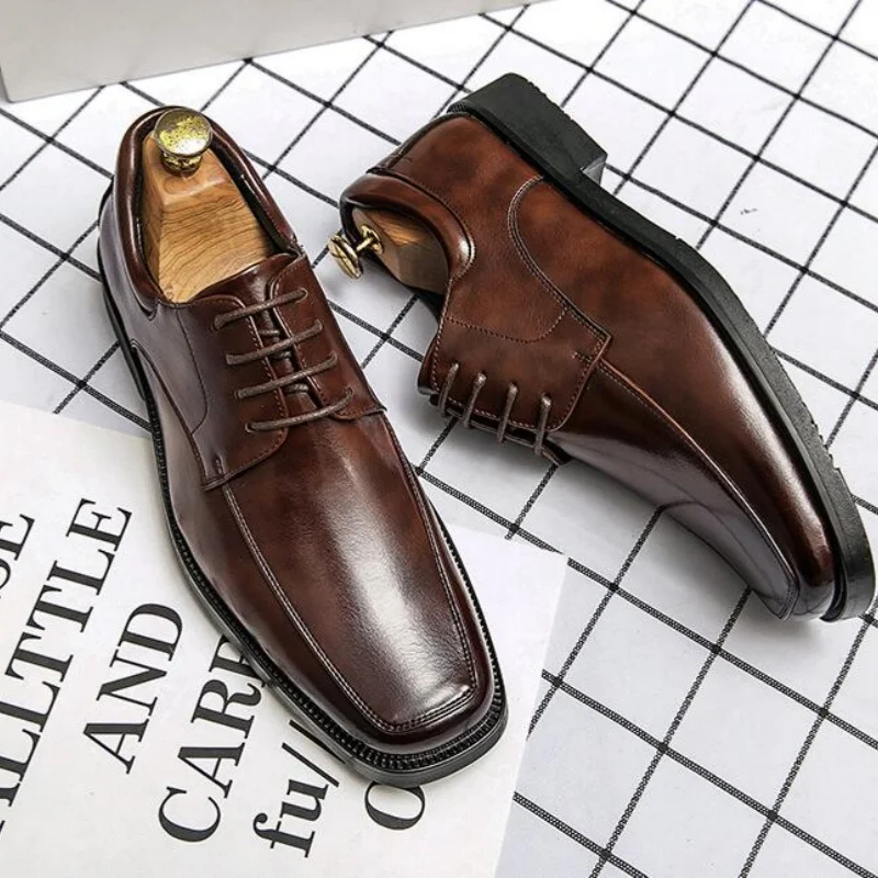 

Мужские модельные туфли, мужские туфли из искусственной кожи, социальная обувь, мужские оригинальные кожаные мужские кроссовки, мужские трендовые лоферы 2024, слипоны