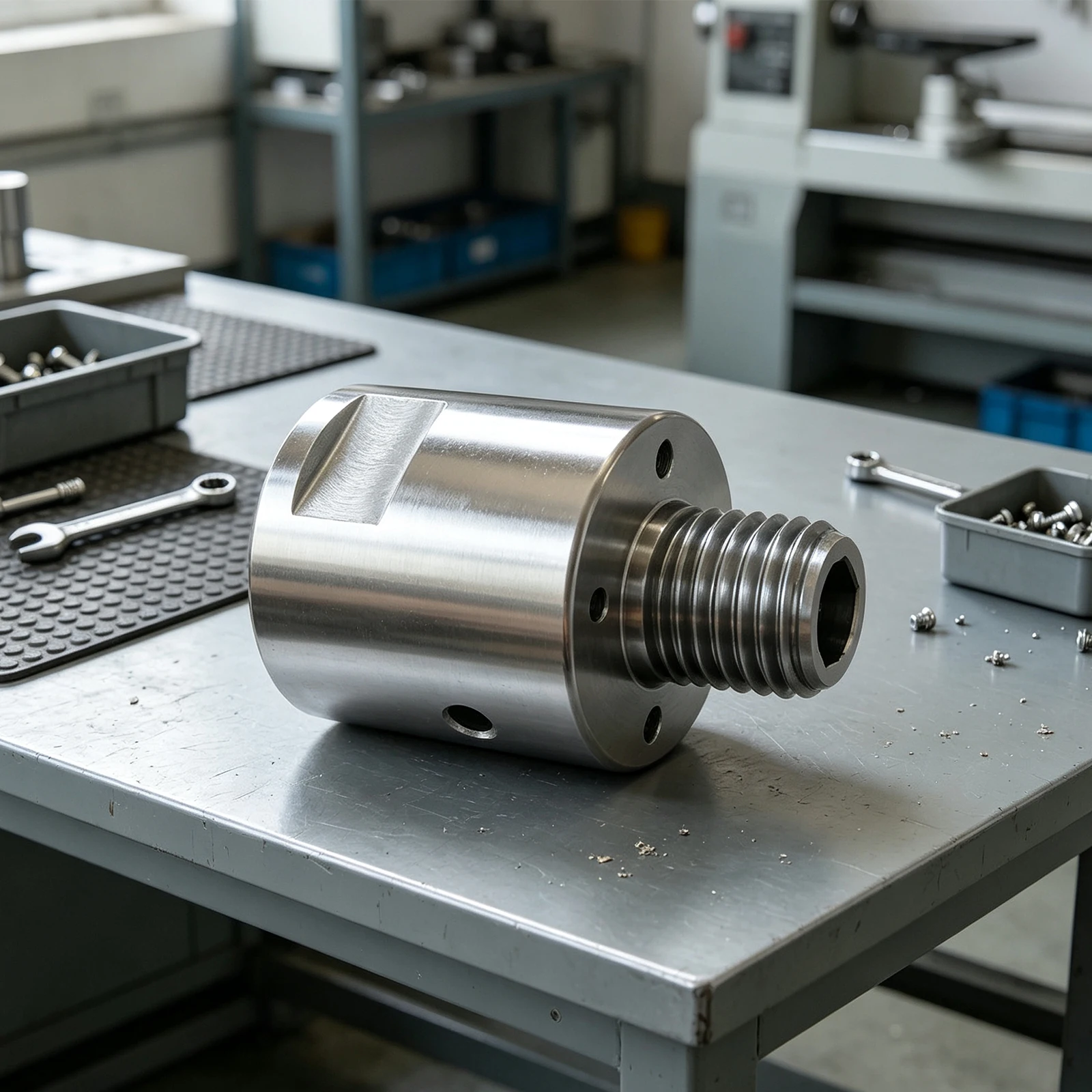 For Wood for lathe Chuck Chuck Adapter Spindle Adapter Stainless Steel Wood for lathe 1\'\'×12tpi To 1\'\'×8tpi Adapter