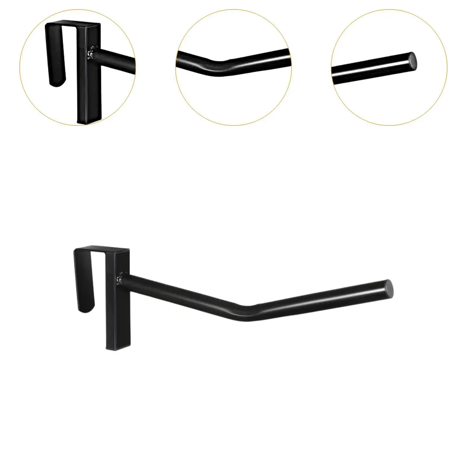 Przenośny stojak na siodełka, wyjmowany uchwyt ekspozycyjny, organizer na akcesoria, czarny stojak na siodełka do studniówki, do siodełek angielskich i westernowych.