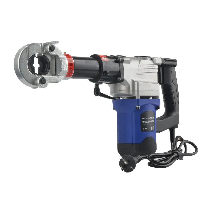 LZ-300C Crimper Hydraulic Electric Cable Crimping Tool 300mm2 Hydraulic Pliers Press Tool with Reliable Motor 220v