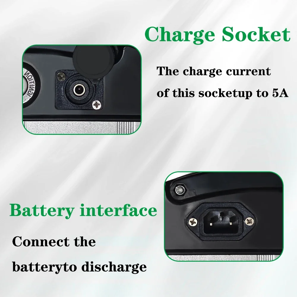 48V Rechargeable battery 10Ah/15Ah/20Ah 18650 with BMS Aluminum Case Anti-theft Lock HAIBA Bicycle battery,Folding car battery