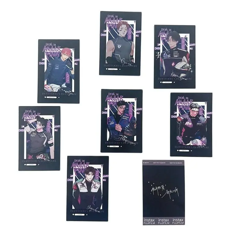 8 Pcs/Set Korean Manhwa Low Tide in Twilight Lomo Card Yeo Taeju,Kim Euihyun Figure HD Photocard Fans Collection Cards