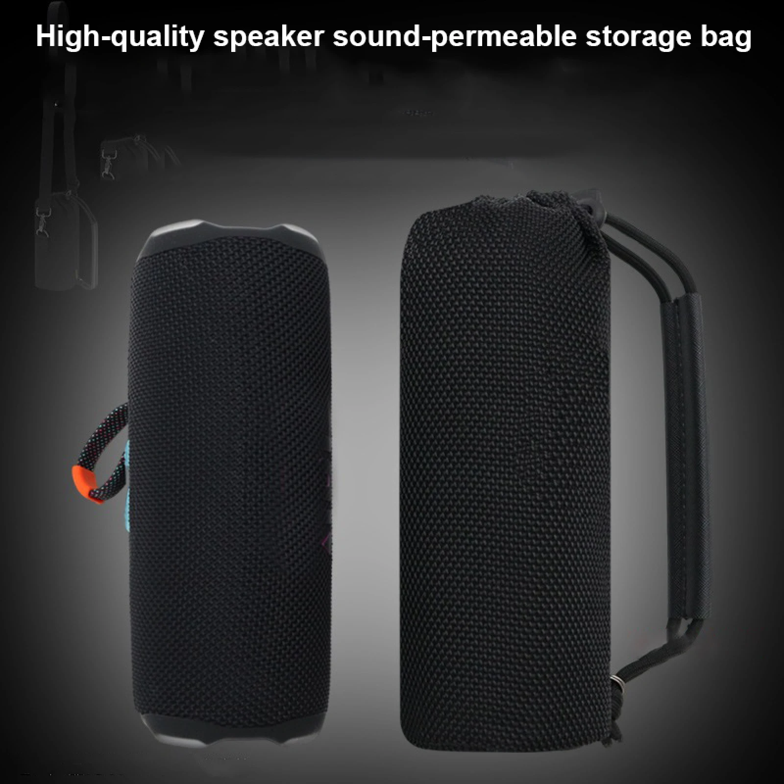 

Travel Carrying Case for JBL Flip7,Portable Speaker Bag Permeable Bags Outdoors Travel Organizer Bag Shockproof Protective Cover