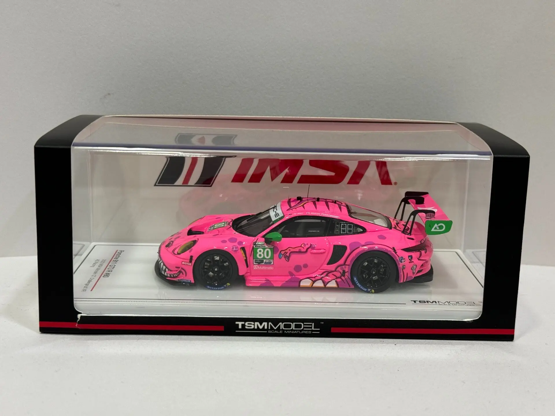 

TSM 1/43 Scale 911GT3 R #80 Resin Car Model