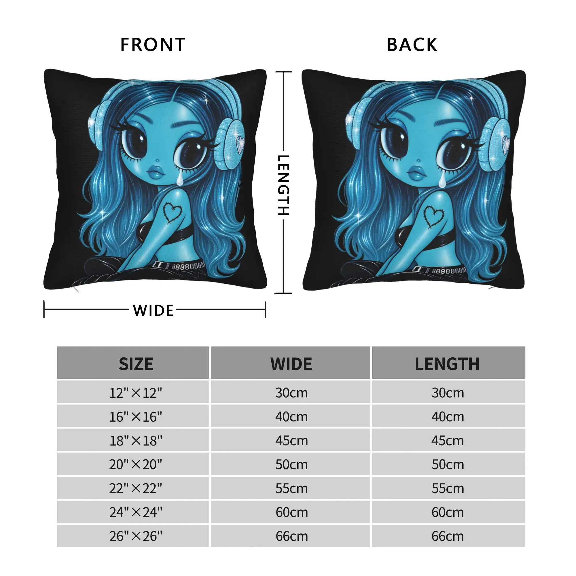 Karol G I Don't Regret Feeling So Much  Pillow Case  Comfy Pillow Cover For Sofa Home Decoration Vintage Cushion Cover