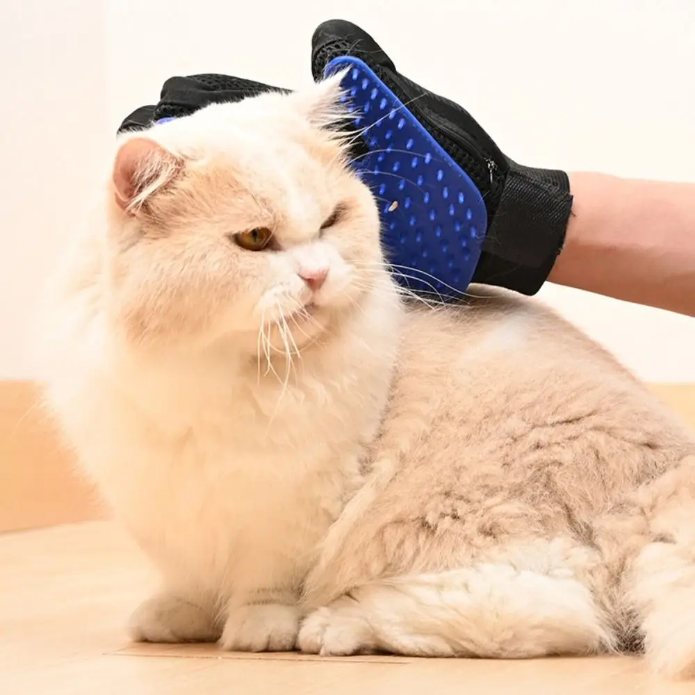 

Anti-Scratch Spray Petting Glove USB Charging Anti-Static Pet Grooming Cleaning Mitt Silicone Pet Hair Remover Gloves