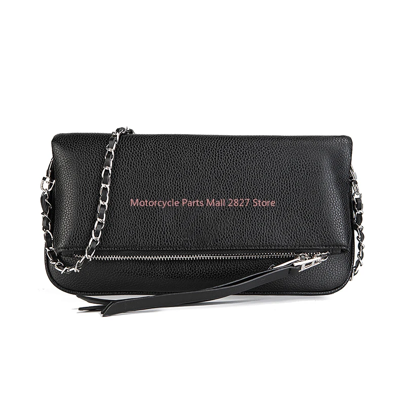 

2024 Wings Women Fashion Shoulder Bag Black PU Large Capacity Leather Bag