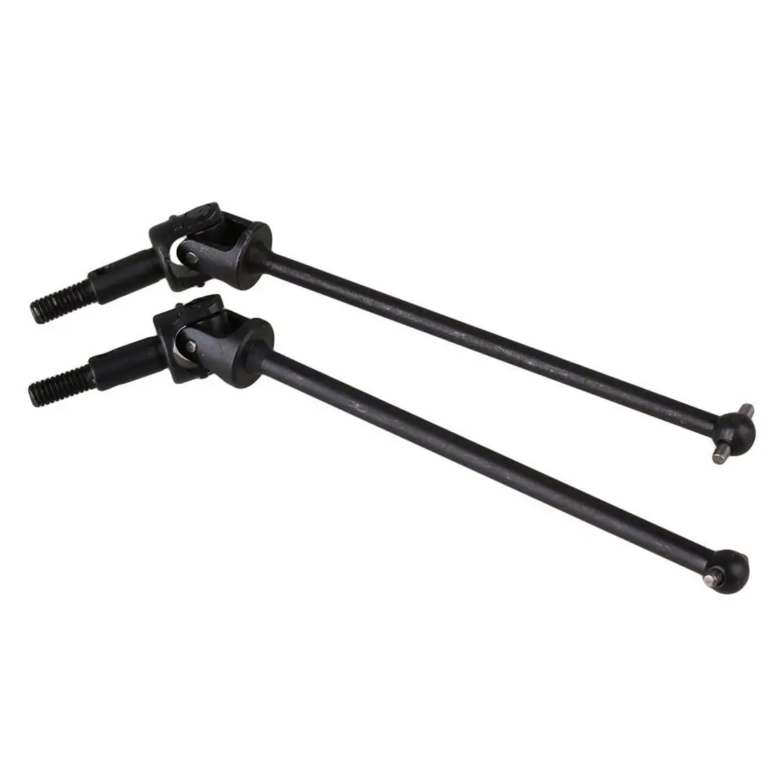 Arbre d'entraînement universel en fer noir, mise à niveau 106015, HSP 94105, 94106, 94107, RC1:10, modèle de voiture tout-terrain Bumosquito, 2 pièces