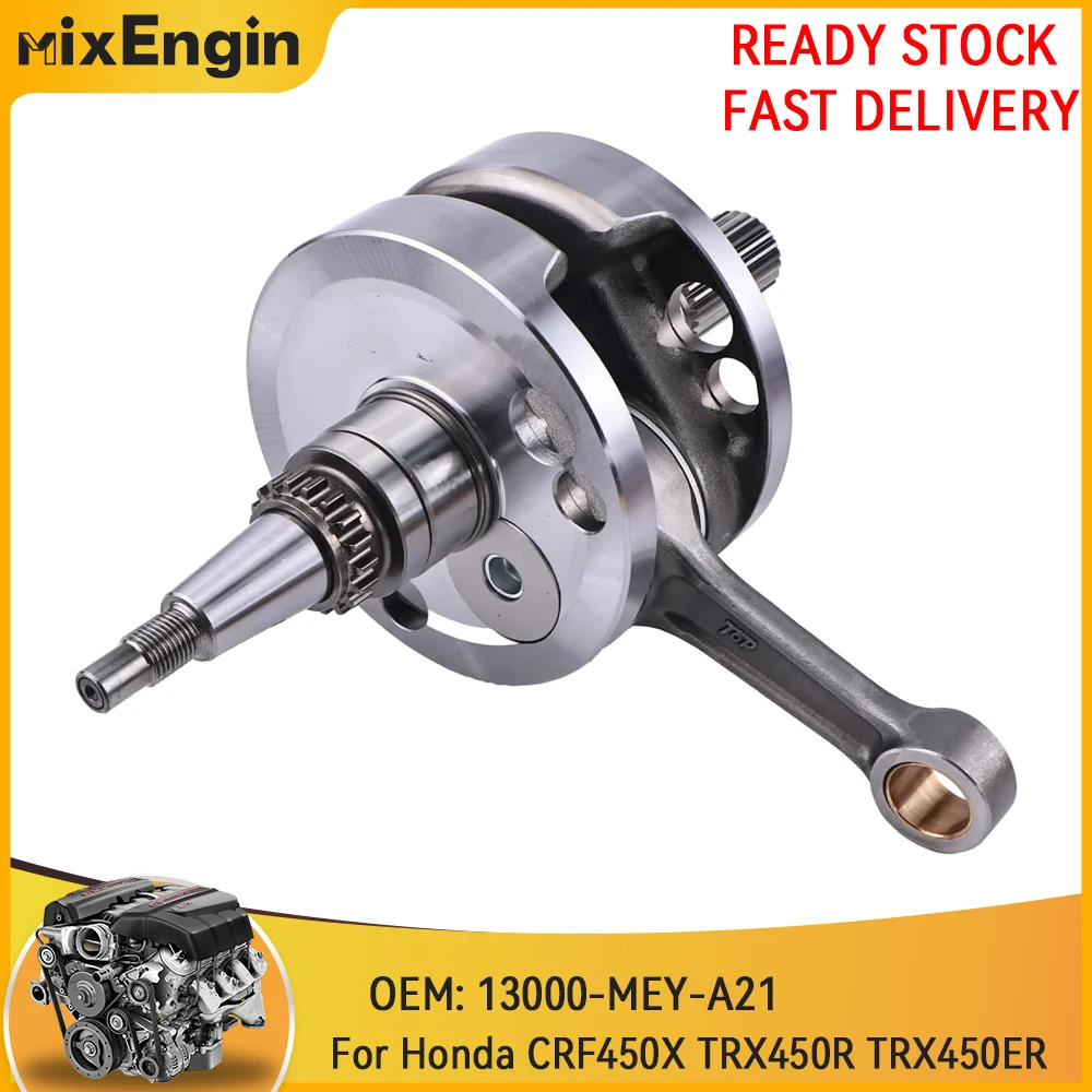 Rodamiento del eje de biela del cigüeñal de la motocicleta para Honda CRF450X 05-17 TRX450ER 06-14 Honda TRX450R 06-09 13000-MEY-A21