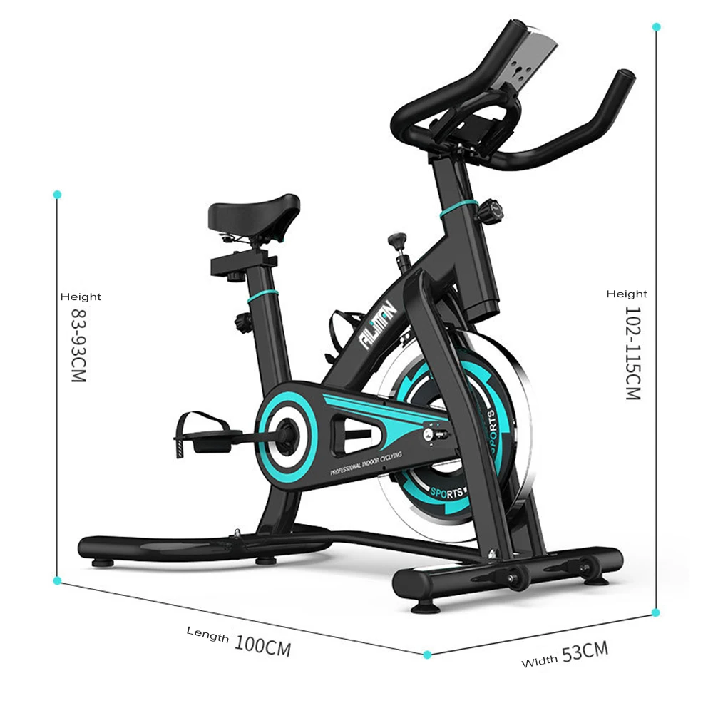 Indoor Fitness Spinning Bike with Bluetooth, Smart App, Home Rehabilitation Training