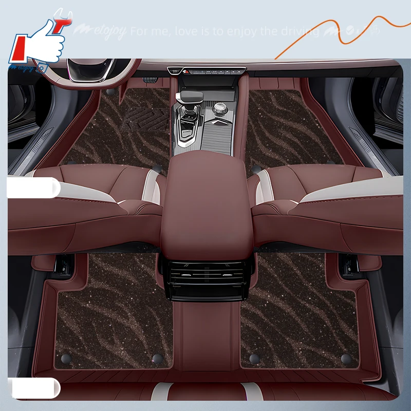 

Left-hand Drive Car Floor Mat For Geely Monjaro L 2024 Full-Surround Foot Mat Mat Floor Liner Floor Carpet Water-proof Mat