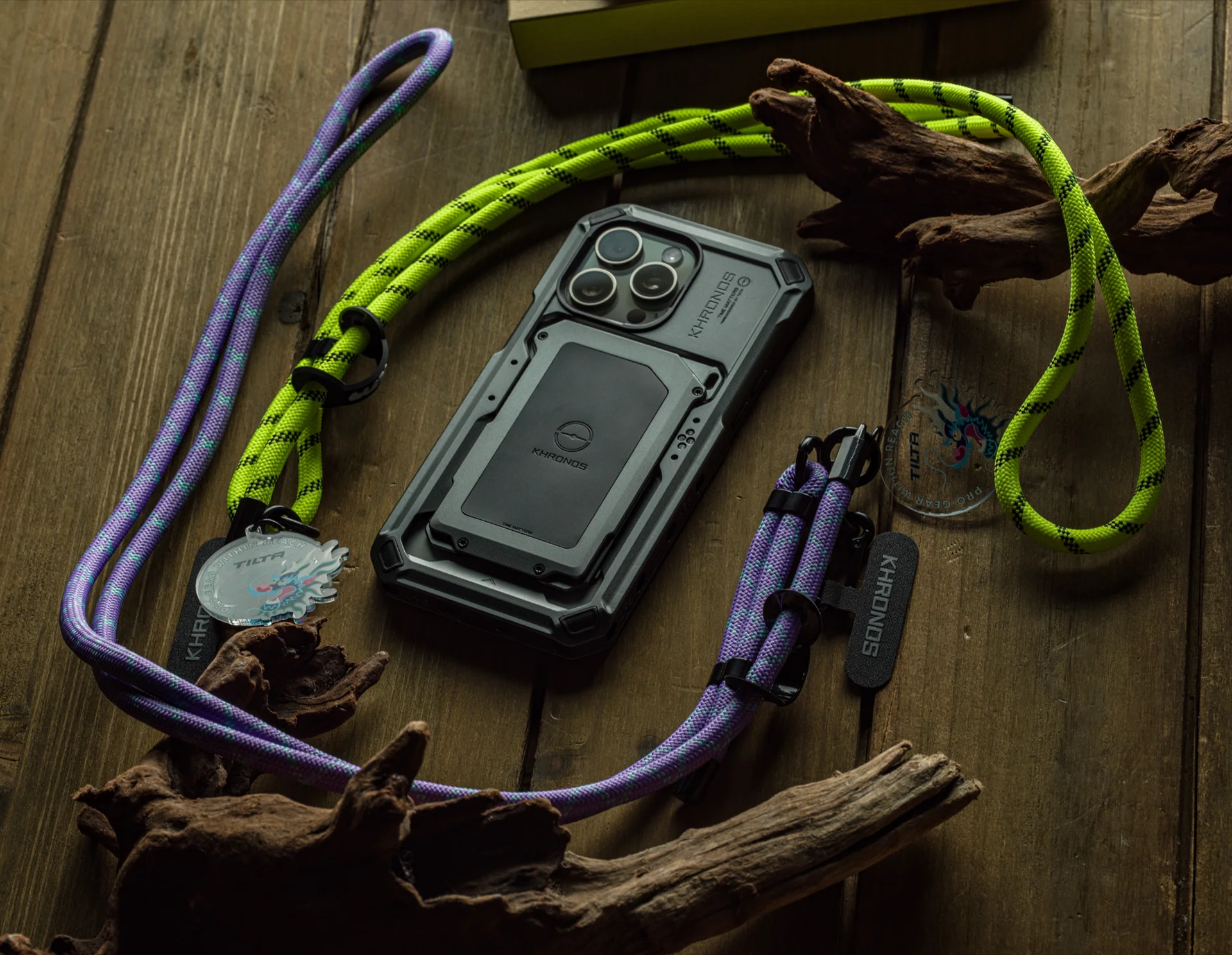 TILTA Khronos Zubehör iPhone 15 Pro/Pro Max Cage Ecosystem Zubehör Mobile Video-Lösungen für Schnellwechselfilter – Detail 4