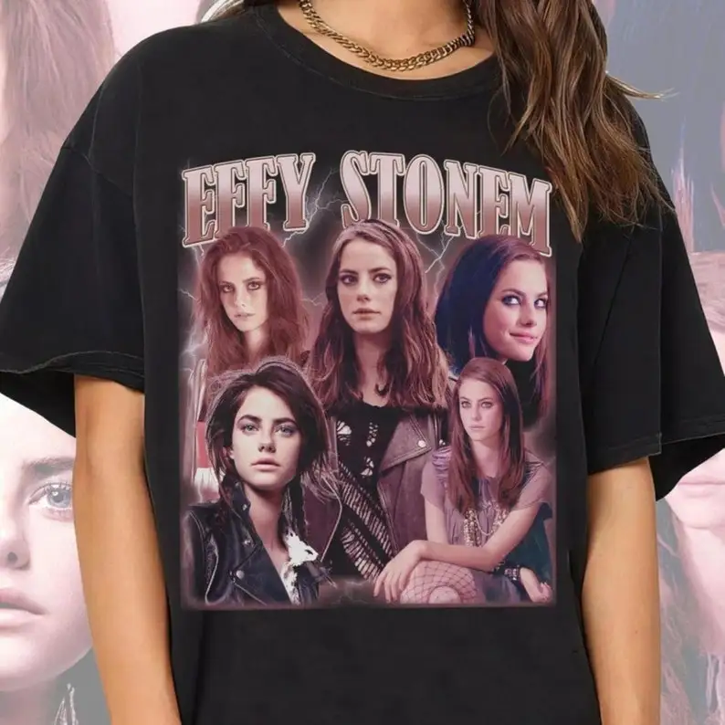 Effy Stonem, Effy, Stonem, Unisex Style Gift for Fans, T-shirt, Crew Sweatshirt, and Hooded, Vintage Homage Thicthinhichthoi-Tee