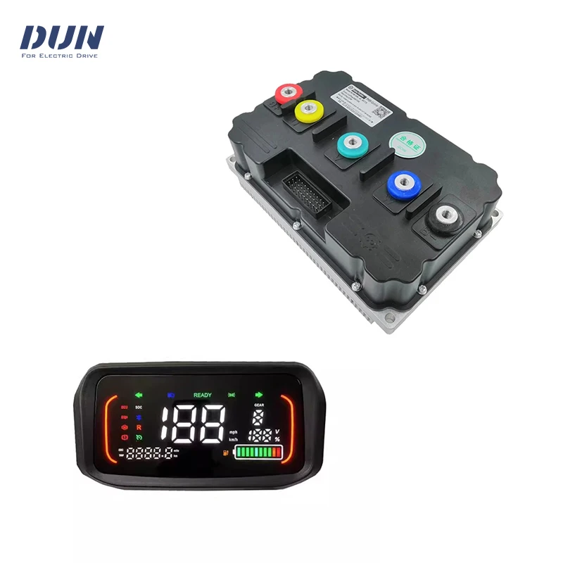 

Fardriver Controller ND961200 96V DC 600A Peak 1200A 20KW for PMSM Motor With N7 Colorful LCD Display