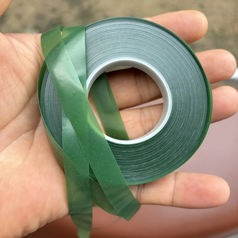 30M Green Seamless Waterproof Floral Tape, Suitable for Flower Bouquet Packaging, Flower Arrangement, and Handicraft Production
